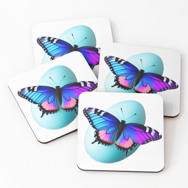 Item preview, Colorful Easter Eggs and Butterfly Version 2 designed and sold by DreamingAwake1.