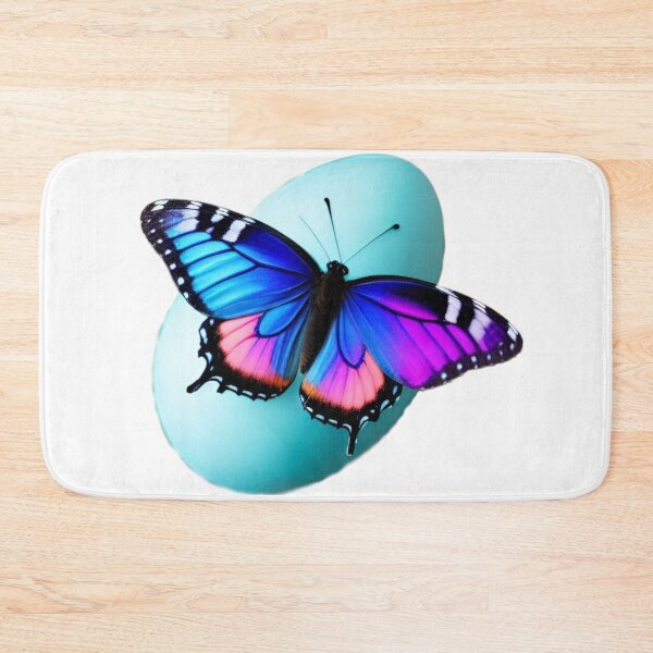 Item preview, Colorful Easter Eggs and Butterfly Version 2 designed and sold by DreamingAwake1.