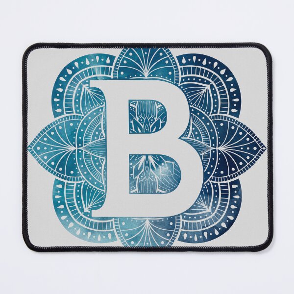 Item preview, Letter B Mandala Monogram designed and sold by BuBuchi.