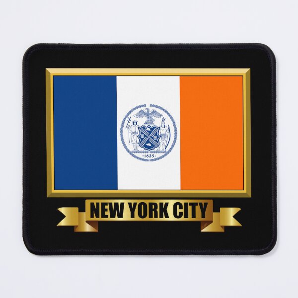 Item preview, NEW YORK CITY Flag Gifts, Masks, Stickers & Products (N) designed and sold by mpodger.
