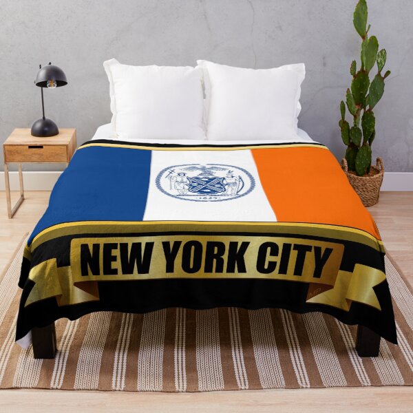 Item preview, NEW YORK CITY Flag Gifts, Masks, Stickers & Products (N) designed and sold by mpodger.