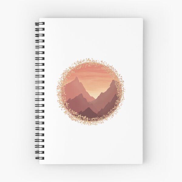 Item preview, Fall Leaves Mountain Sunset designed and sold by NaomiiiC.