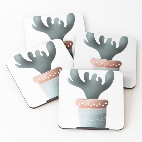 Item preview, Minimalist cactus painting designed and sold by ibelieveimages.