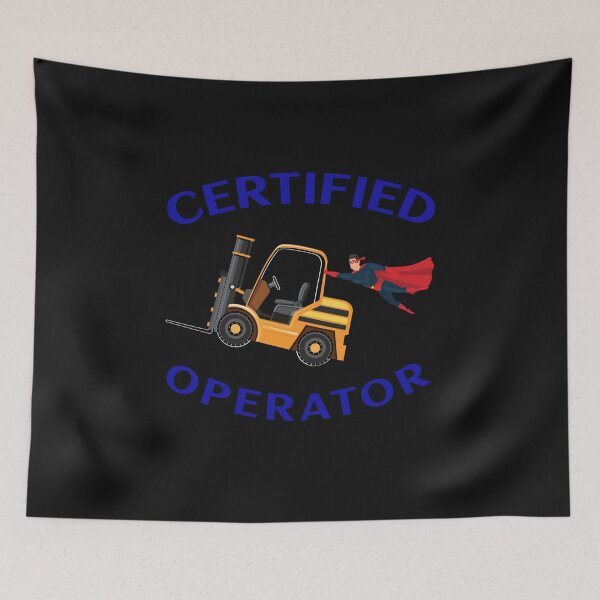 Item preview, Forklift Superhero, Certified Forklift Operator NFGB designed and sold by TeamsterLife.