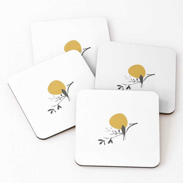 Item preview, Bird and the Setting Sun Art Print designed and sold by rumi0.