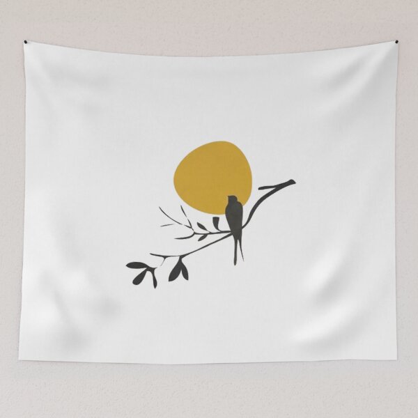 Item preview, Bird and the Setting Sun Art Print designed and sold by rumi0.