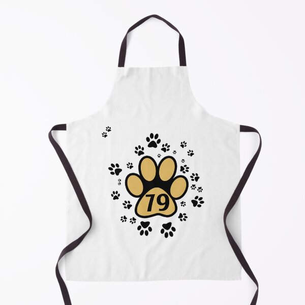 Item preview, 79 - number with animal paws designed and sold by jocelyngisell.