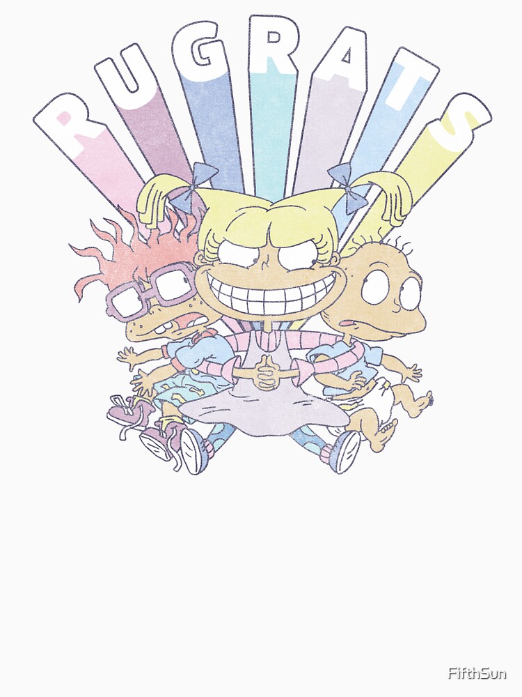 Discover Rugrats Group Shot Faded Logo | Essential T-Shirt 
