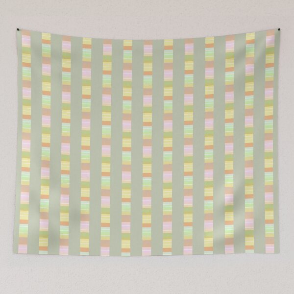 Item preview, Cottagecore vibes color combination | Cottagecore vibes geometric pattern designed and sold by lausn.