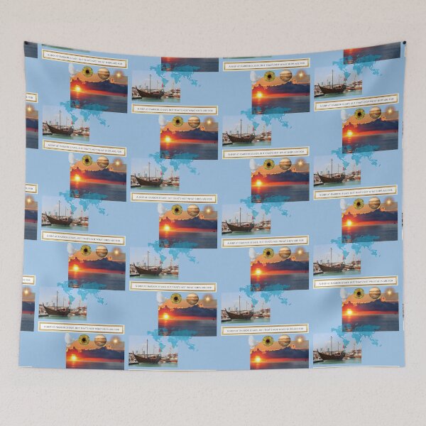 Item preview, Un barco en el puerto está a salvo, pero para eso no están los barcos designed and sold by Make Believe Works.