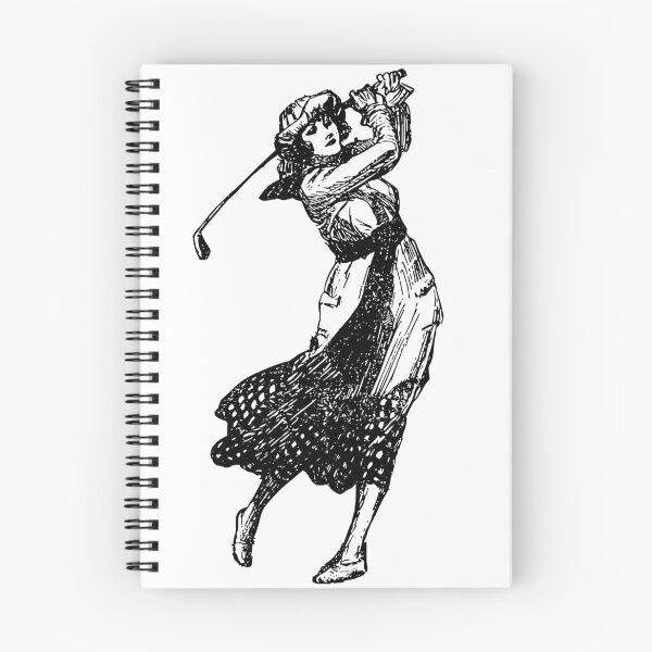 Item preview, Vintage Lady Golfer: Swing Into Style designed and sold by arrangingclouds.