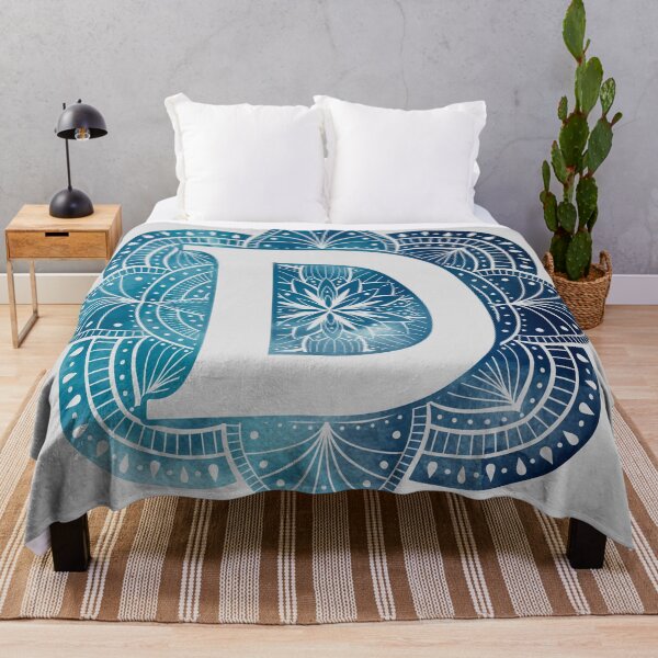 Item preview, Letter D Mandala Monogram designed and sold by BuBuchi.