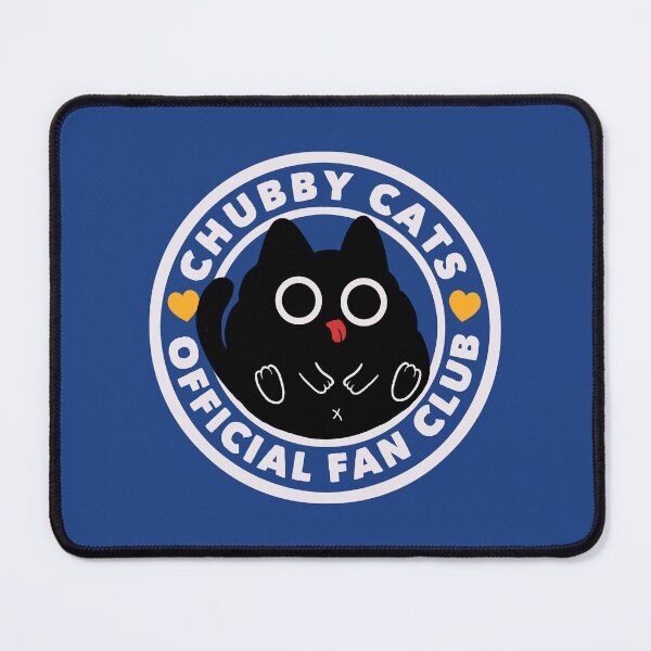 Item preview, Chubby Cats Official Fan Club Navy by Tobe Fonseca designed and sold by Tobe Fonseca®.