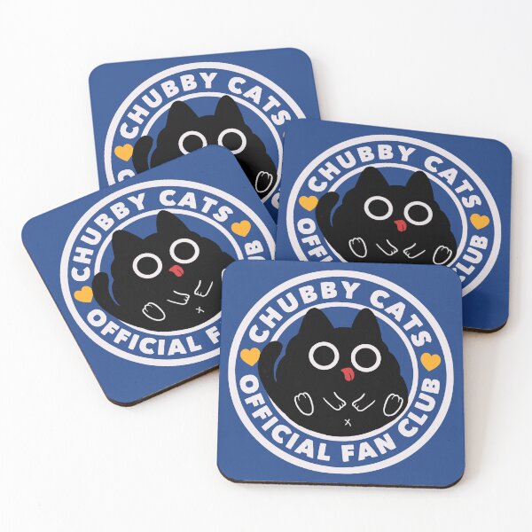 Item preview, Chubby Cats Official Fan Club Navy by Tobe Fonseca designed and sold by Tobe Fonseca®.