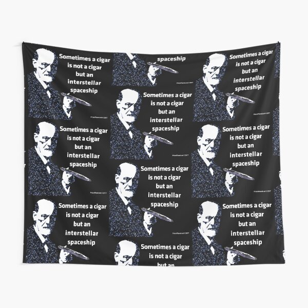 Freud and the Cigar-shaped Asteroid Tapestry
