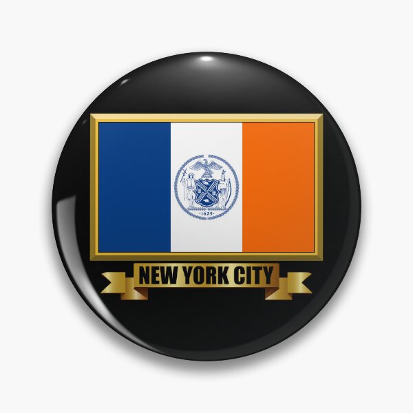 Item preview, NEW YORK CITY Flag Gifts, Masks, Stickers & Products (N) designed and sold by mpodger.