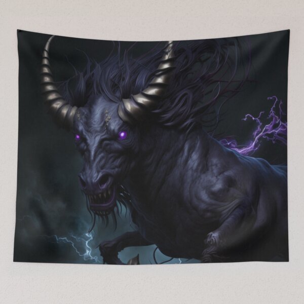 Item preview, Demonic Bull designed and sold by Dawn van Doorn.