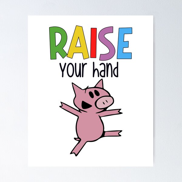 Item preview, Raise Your Hand Elephant Piggie Pigeon designed and sold by DemminLiesel.