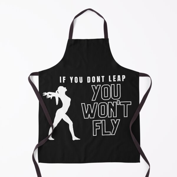 Item preview, If you don't leap, custom gymnastics, Yoga Lovers #2 designed and sold by Fitness-Passion.