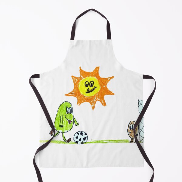 Item preview, Avocado playing football with kiwi designed and sold by MadeBySicilian.