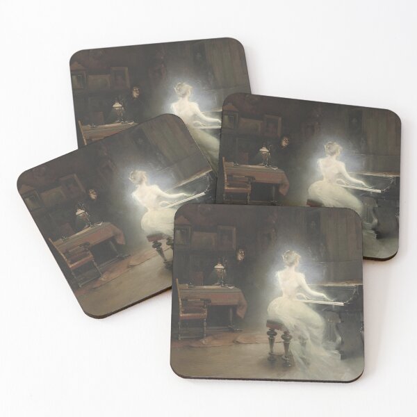 Item preview, Spirit (1885) by George Roux - Classic Ghost Art - Illustraion designed and sold by centuryretromedia.