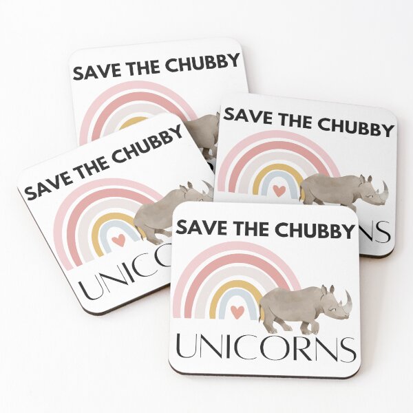 Item preview, Save the chubby unicorns, Rhino South Africa - South African designed and sold by Huesoffun.