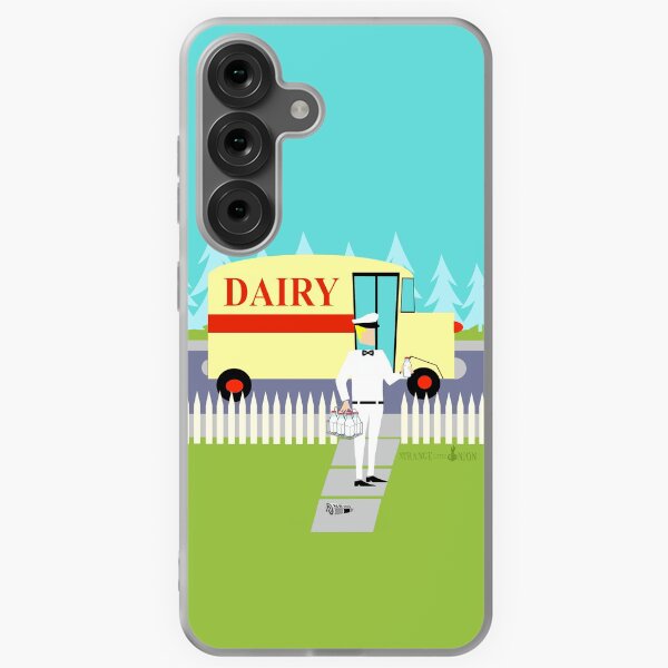 Item preview, Retro Small Town Milkman designed and sold by StrangeLilOnion.