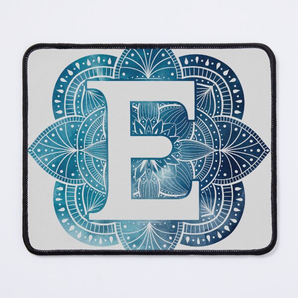 Item preview, Letter E Mandala Monogram designed and sold by BuBuchi.
