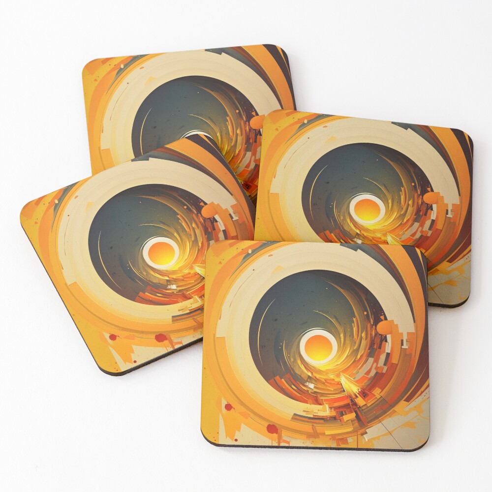 Item preview, Coasters (Set of 4) designed and sold by Left-Hand-Tree.