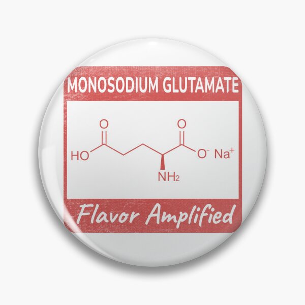 Item preview, E621 Monosodium Glutamate (MSG) Chemical Formula - Grunge Texture Design designed and sold by MAYM01.