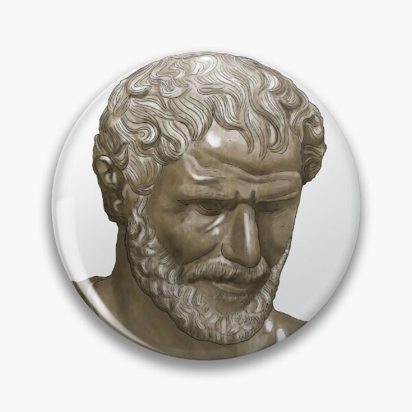 Item preview,  Heraclitus Bust Statue - PfCN designed and sold by ClassicsNerds.