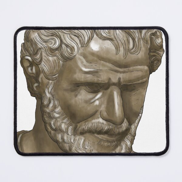 Item preview, Heraclitus Bust Statue - PfCN designed and sold by ClassicsNerds.