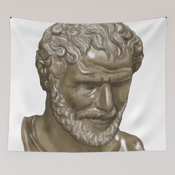 Item preview,  Heraclitus Bust Statue - PfCN designed and sold by ClassicsNerds.