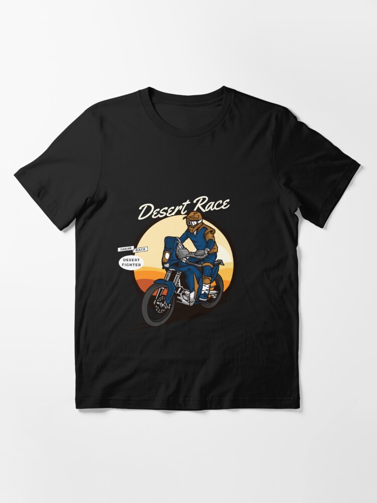 Design Desert Race Motocross Essential T-Shirt by LV-creator