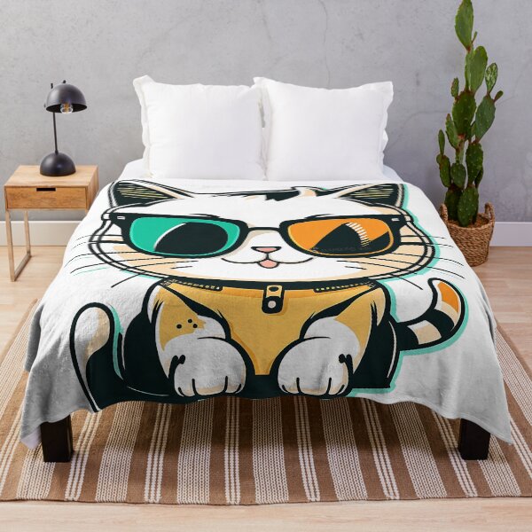 Item preview, Cat wearing sunglasses cool designed and sold by ramith-concept.
