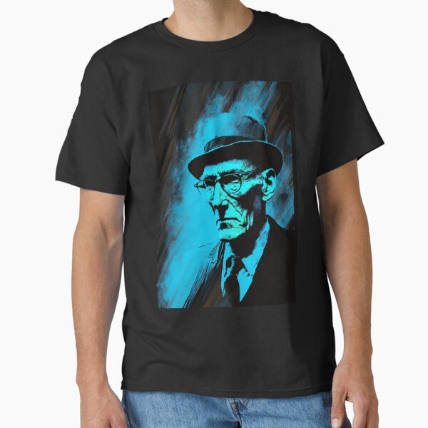 [Out of Print] William S. Burroughs / The Naked Lunch Women's Relaxed Fit Tee 3 (Black) - ウィリアム・S・バロウズ / 裸のランチ Tシャツ ビートボム | ウィリアム・S・バロウズ 裸のランチ ビートニク