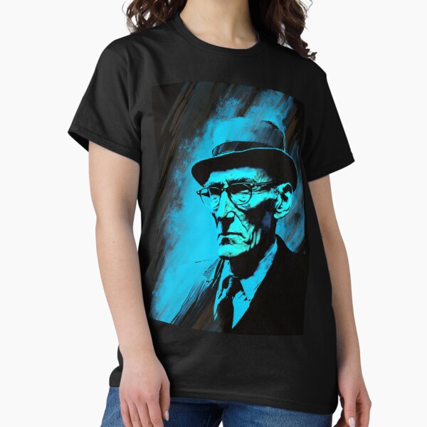 Item preview, William S. Burroughs - Beatnik - Naked Lunch - Portrait designed and sold by AnalogStatic.