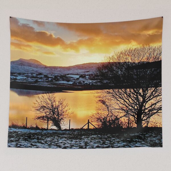 Item preview, Sunset Over Trawsfynnydd designed and sold by AnnDixon.