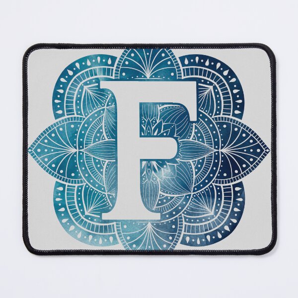 Item preview, Letter F Mandala Monogram designed and sold by BuBuchi.
