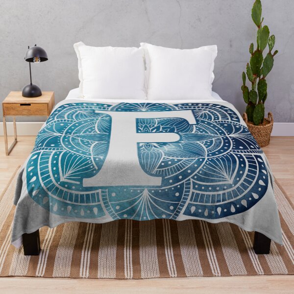 Item preview, Letter F Mandala Monogram designed and sold by BuBuchi.