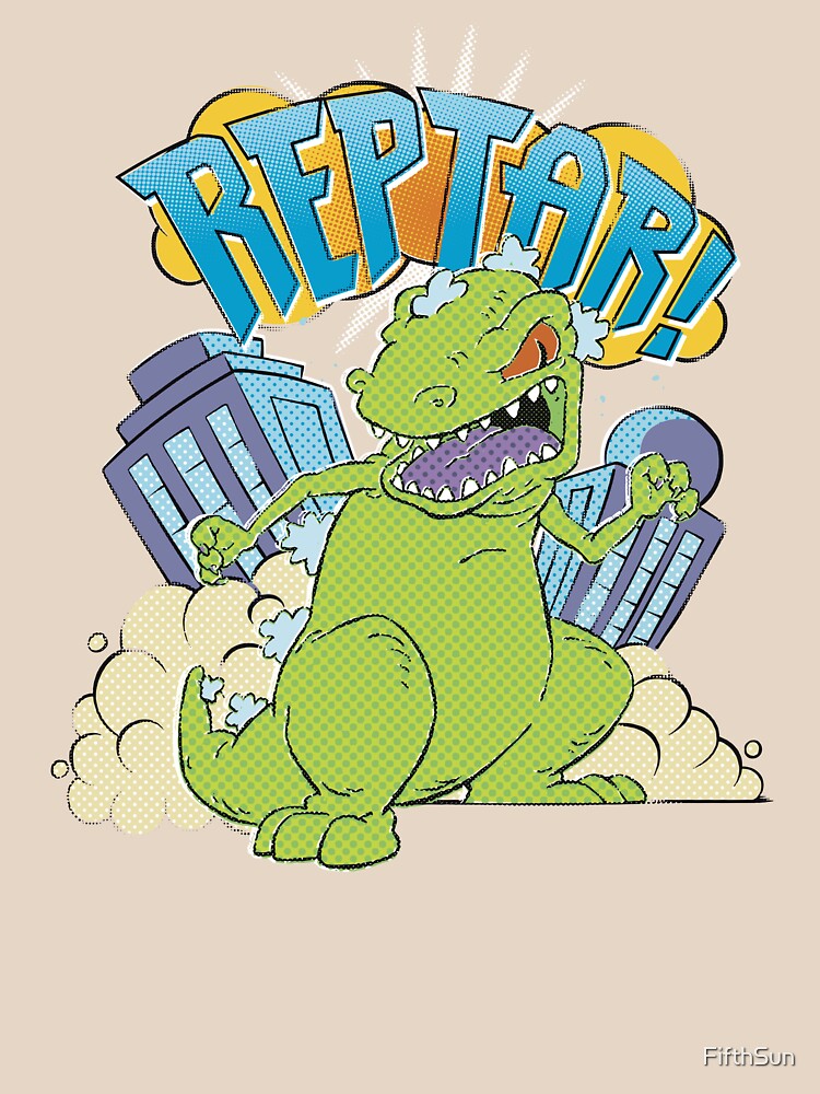 Disover Rugrats Reptar City Destroyer Pop Art Poster | Essential T-Shirt 