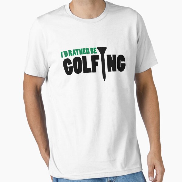 Vista previa del artículo con la obra «Prefiero estar Golfing Quote», diseñado y vendido por quarantine81.