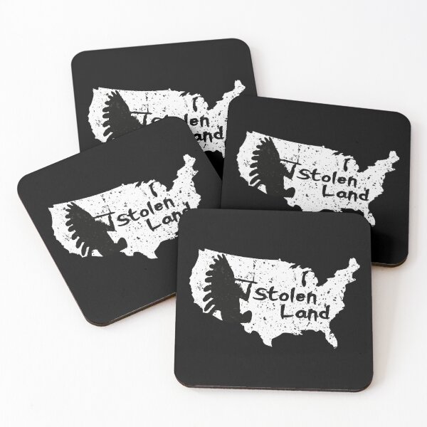 Item preview, Native American Indian Land - no one is illegal on stolen land designed and sold by mixedshop.