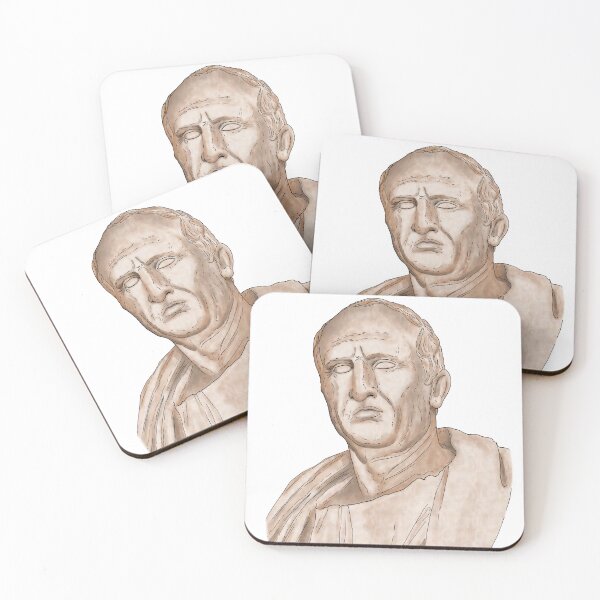 Item preview, Cicero Bust Statue - PfCN designed and sold by ClassicsNerds.