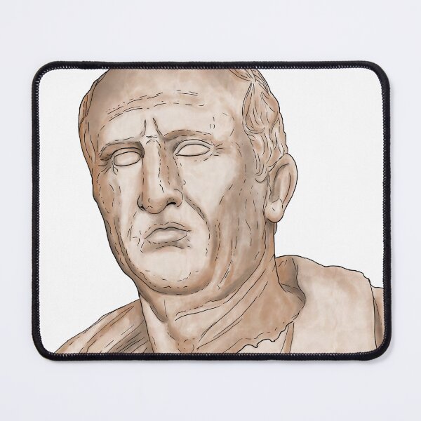 Item preview, Cicero Bust Statue - PfCN designed and sold by ClassicsNerds.