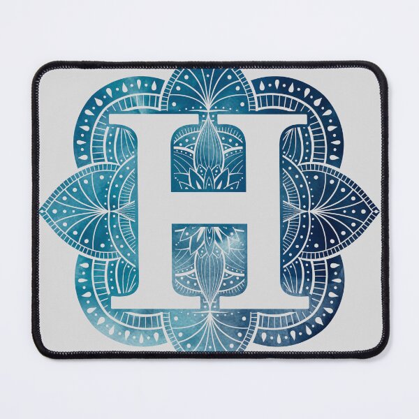 Item preview, Letter H Mandala Monogram designed and sold by BuBuchi.