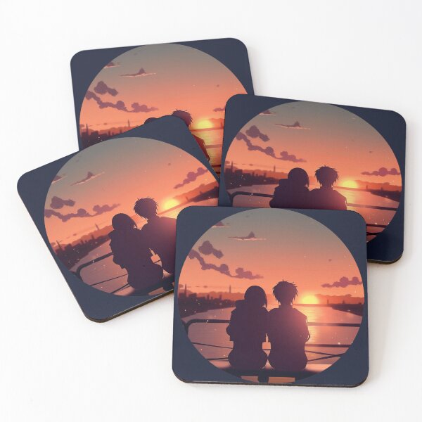 Item preview, couple watching a shooting star designed and sold by via-colab.