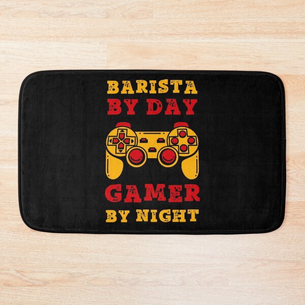 Item preview, Barista By Day Gamer By Night designed and sold by SamuraiGaming.