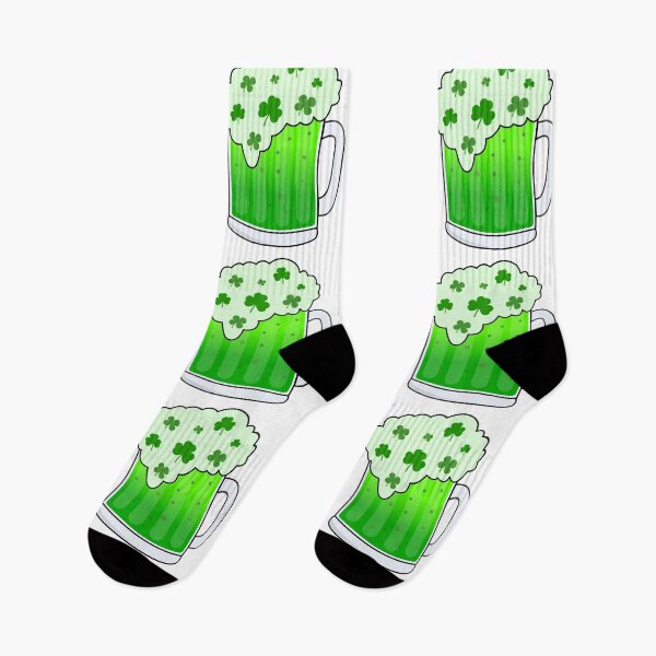 Item preview, Green Beer, Happy St. Patrick's Day, Beer Mug, Shamrock, Shamrocks, Lucky Charm, Luck designed and sold by SnorbelDesign.