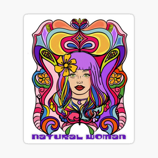 Natureal Woman Sticker